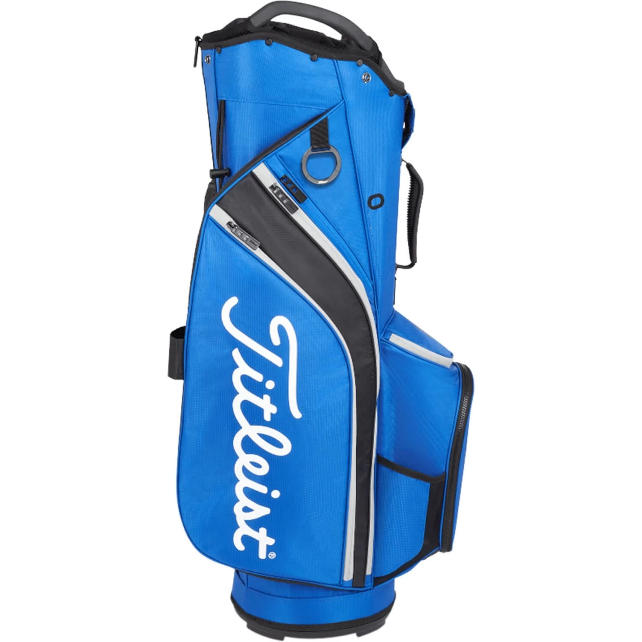 Titleist Cart 14 Cartbag 2022, Blau/schwarz/grau – Bild 2