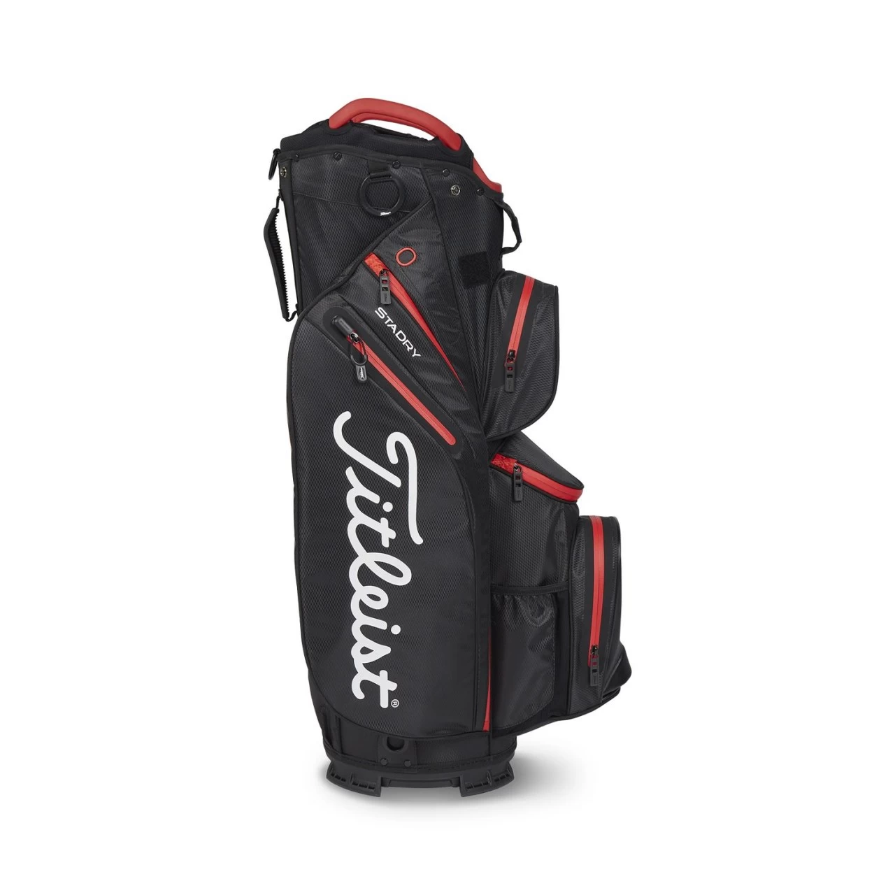Titleist Cartbag Cart 14 StaDry™, Schwarz/rot – Bild 2