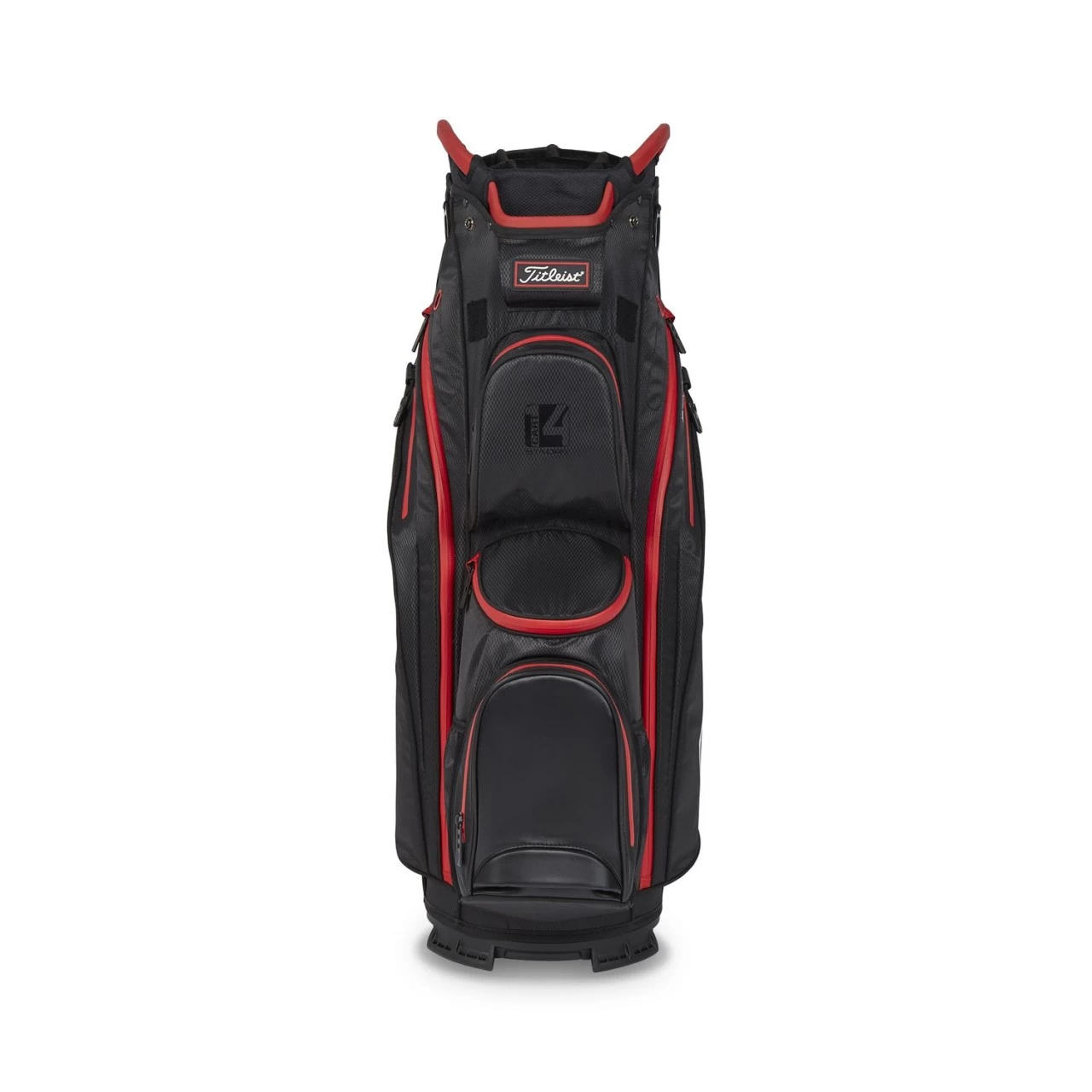 Titleist Cartbag Cart 14 StaDry™, Schwarz/rot – Bild 3