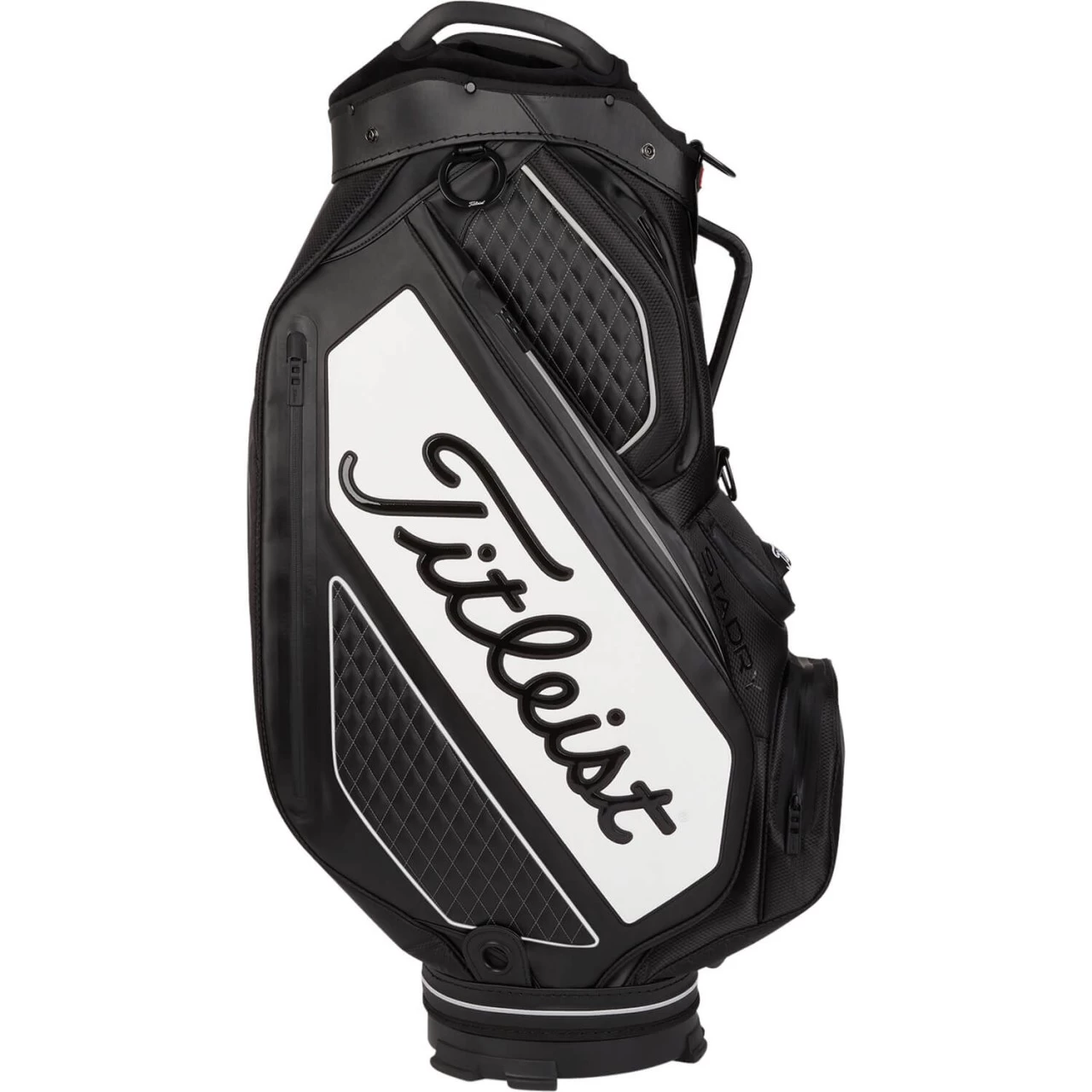 Titleist Cartbag Premium StaDry Tour Collection, Schwarz/weiß – Bild 2