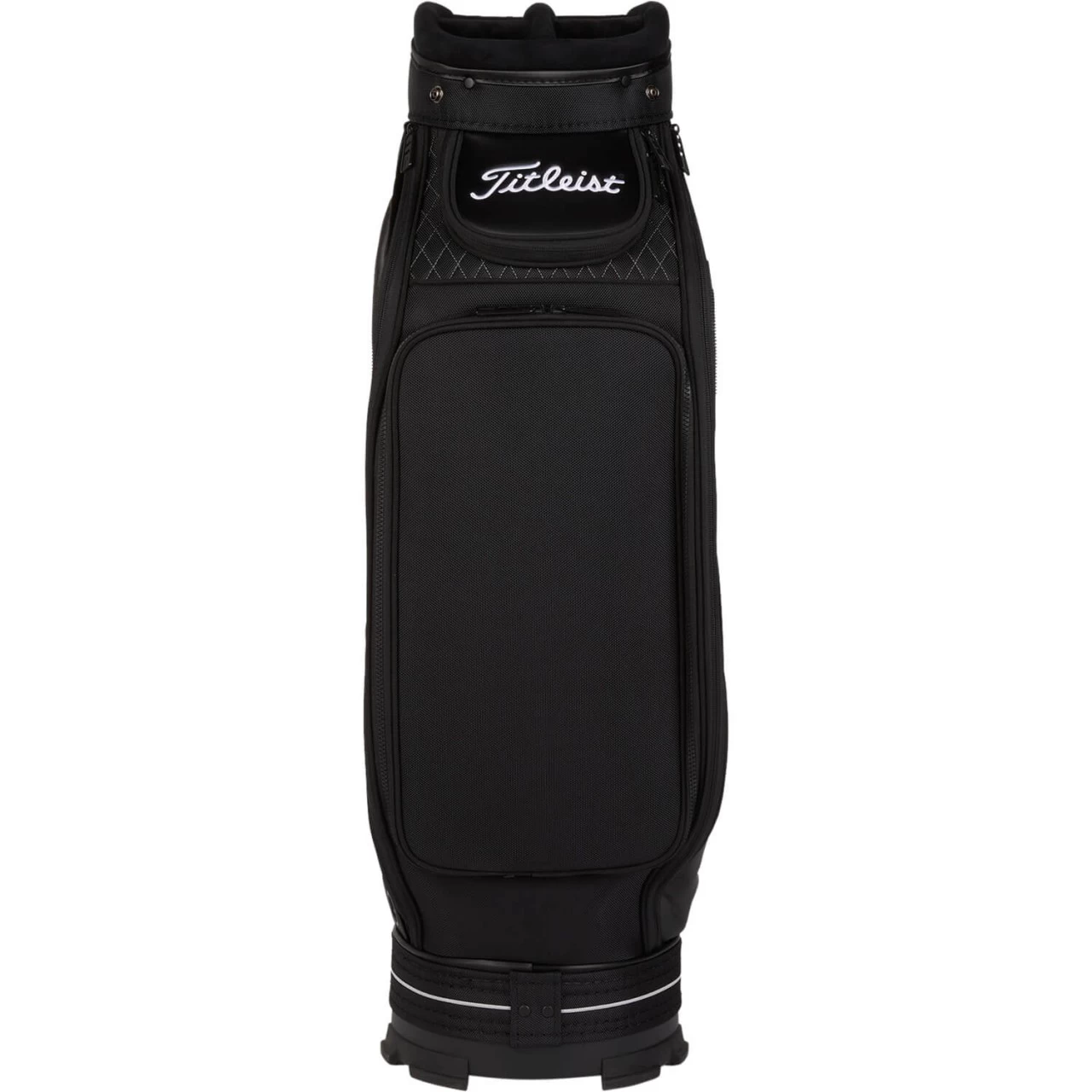 Titleist Midsize Staff Cartbag Jet Black Collection, Schwarz/weiß – Bild 4