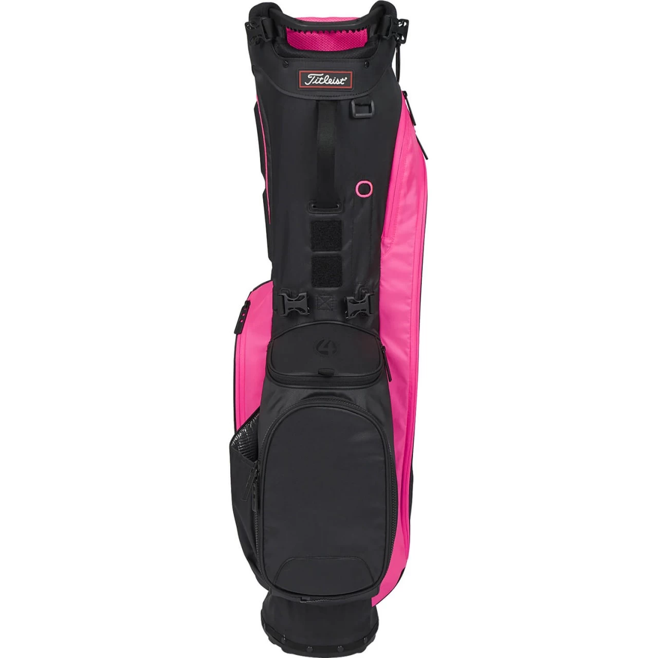 Titleist Standbag Players 4, Schwarz/rosa – Bild 2