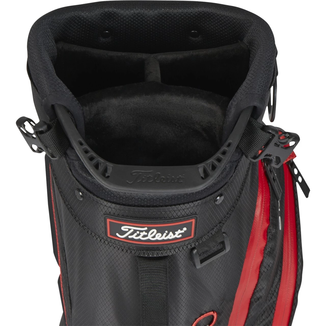 Titleist Standbag Players 4 StaDry™, Schwarz/rot – Bild 5