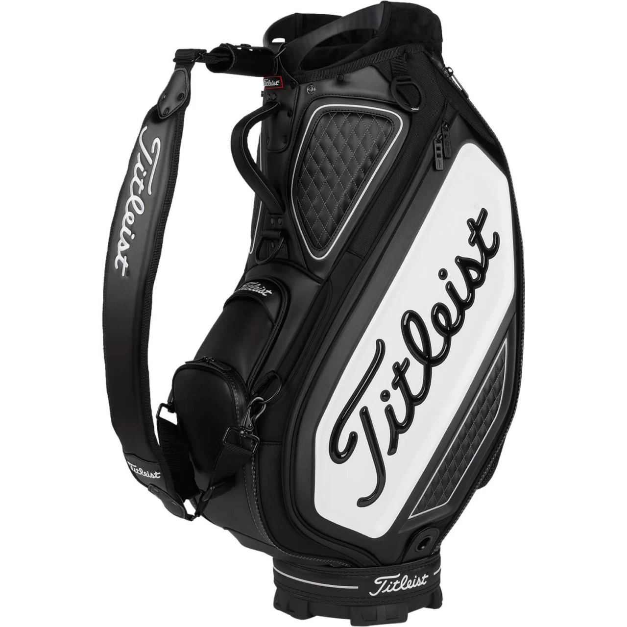 Titleist Tour Series Cartbag, Schwarz/weiß
